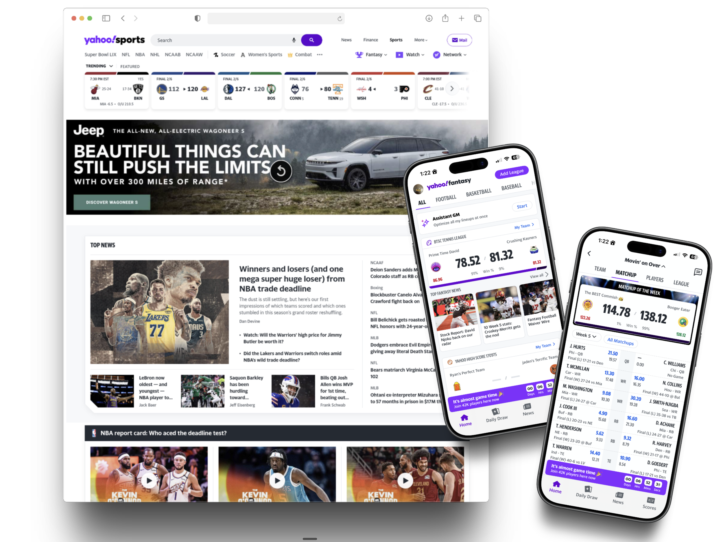 Yahoo Sports Overview 1 of 3